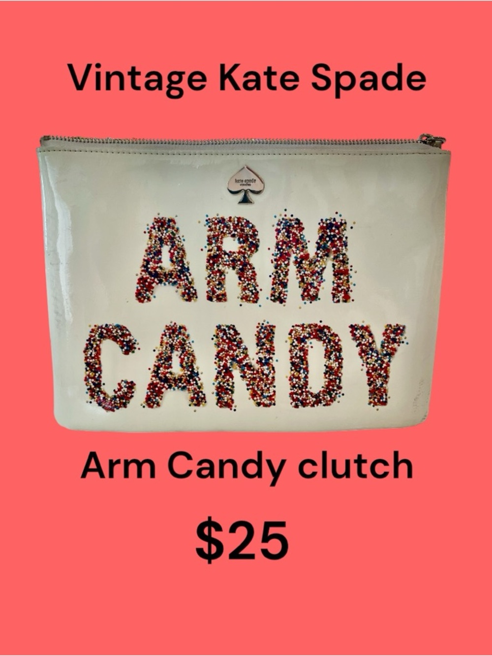 kate spade cream interior with scripted lining